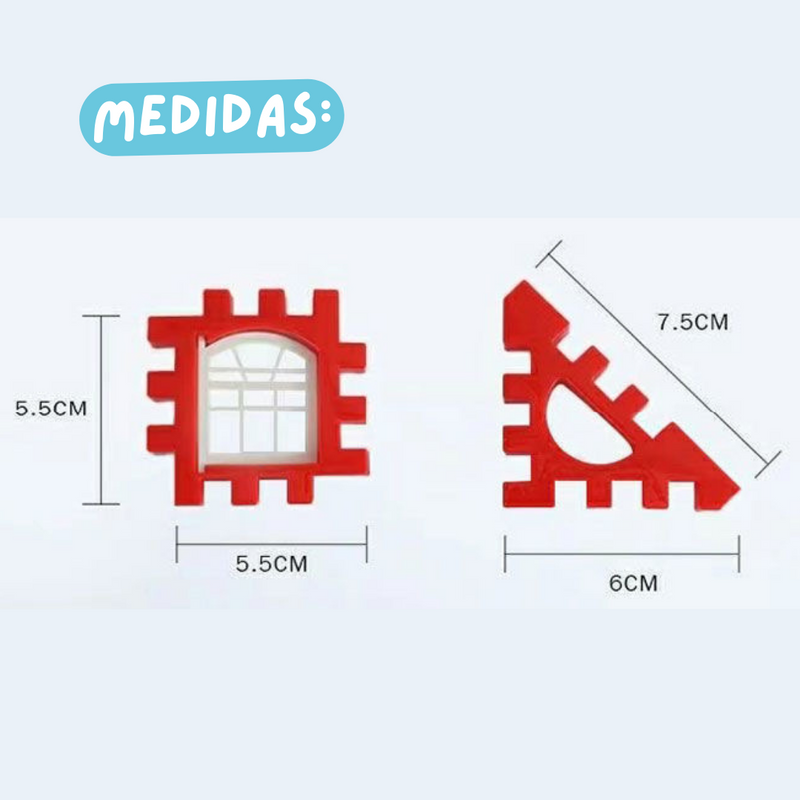 Kit Encaixe e Construa - Minha loja